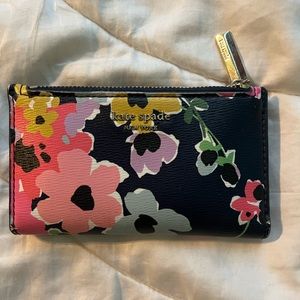 Kate Spade Floral Bifold Wallet